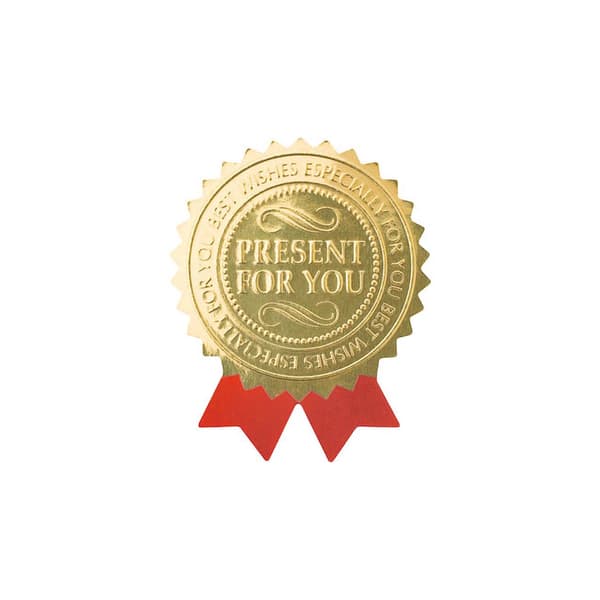 生日、季节性活动和感谢礼物的丝带封条