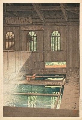 Shin-hanga work on display