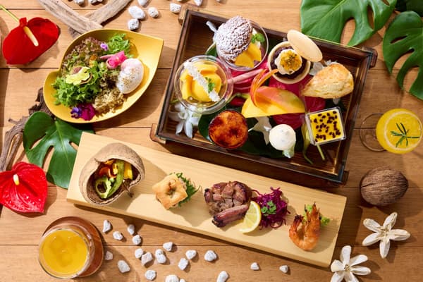 Seasonal Japanese-style afternoon tea