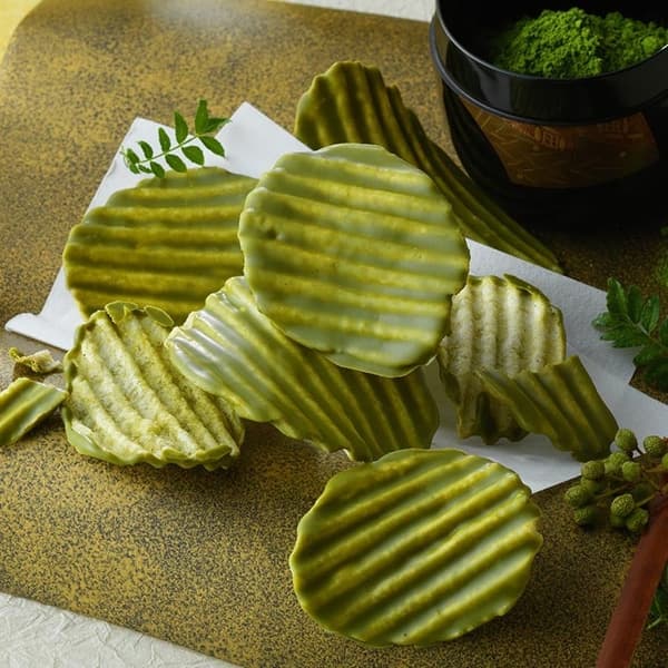 ROYCE' Kyoto Cokelat Keripik Kentang [Uji Matcha & Sansho]