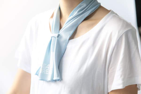 The towel is sized just right for children to wear around the neck