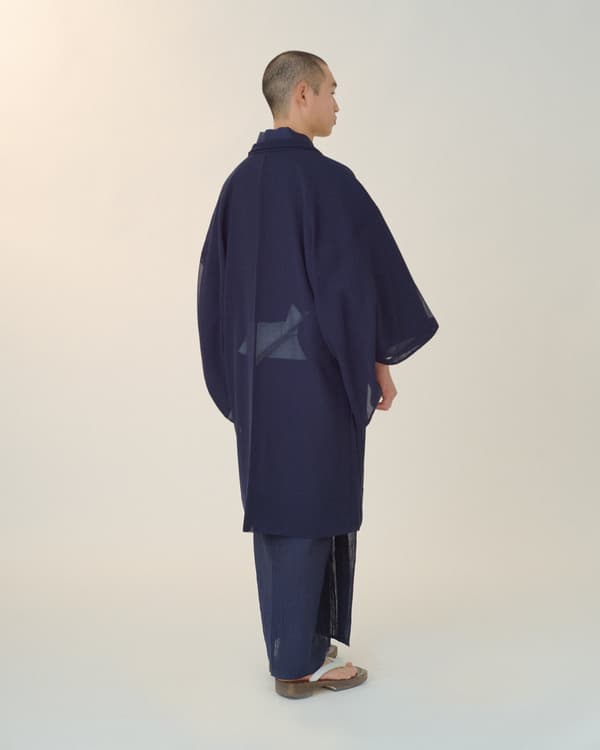 Haori, Karami Weave, Ultramarine