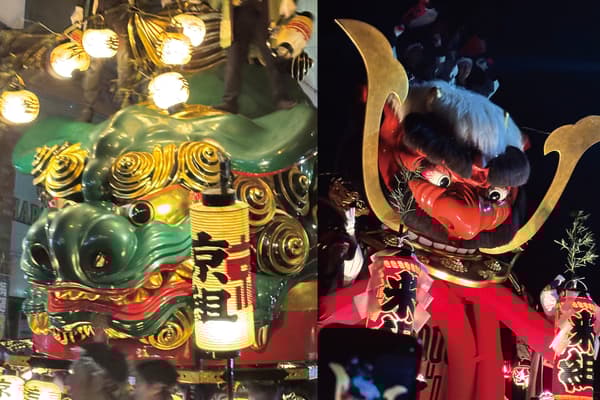 唐津宮日祭期間壯觀的曳山巡遊城下町