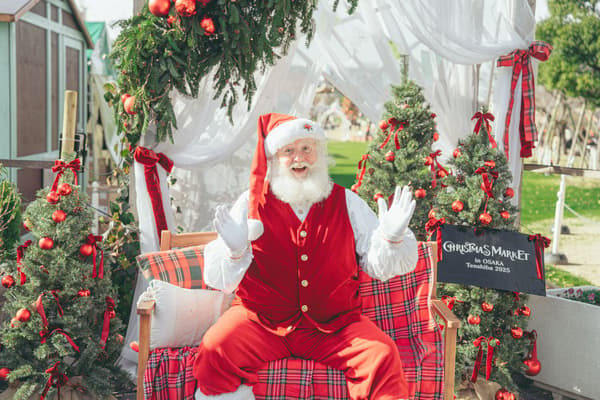 Sinterklas di Christmas Market di Osaka tahun 2025