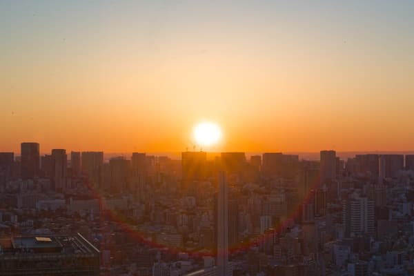 First sunrise viewing