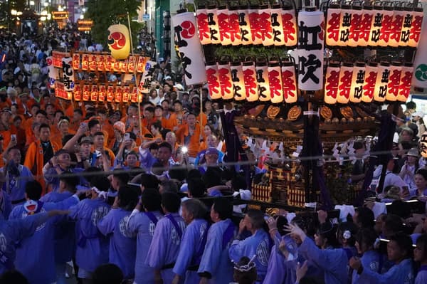 Kamimizo Summer Festival float