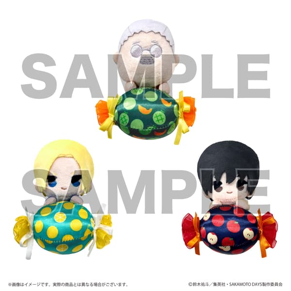 《坂本日常》Amenui——三位角色全家福