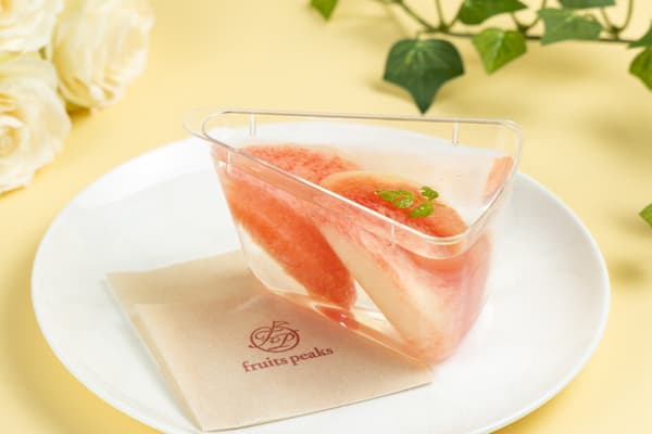 Peach and Pink Grapefruit Panier