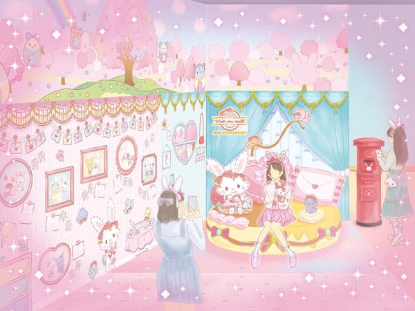 새롭게 단장한 WISH ME MELL 포토 스팟