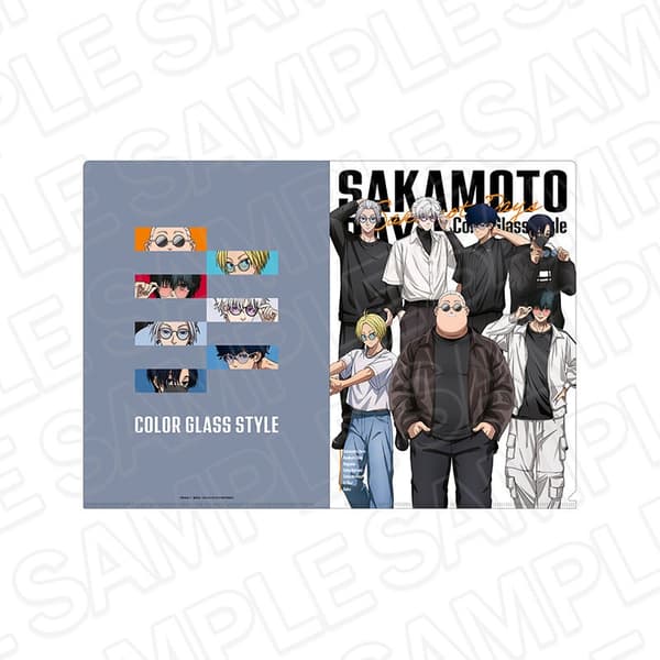 Carpeta transparente de SAKAMOTO DAYS versión Color Glass