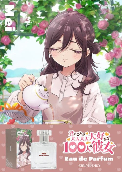 Botol eau de parfum Mei Meido
