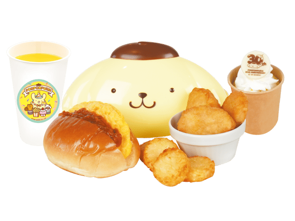 Pom-Pom Lunch Set: Overflowing from the Case（溢出盒子的午餐套餐）