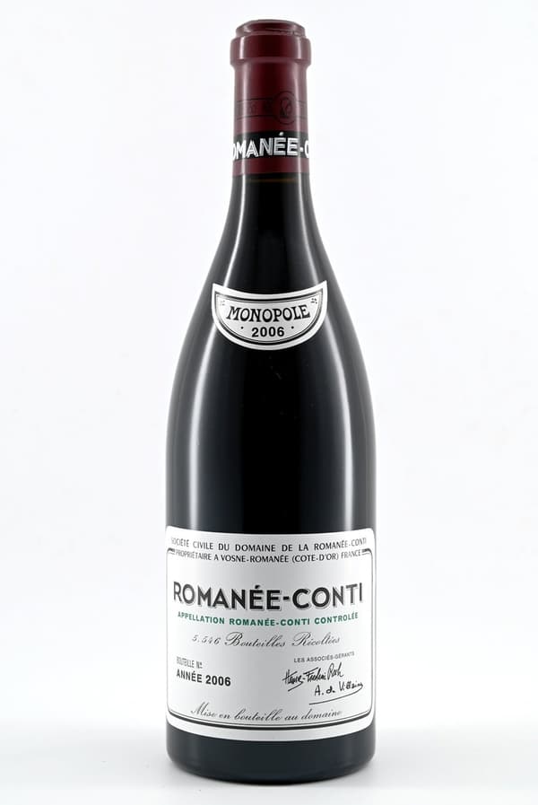 Romanee-Conti wine bottle