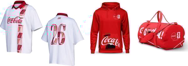 Coke Limited Uniform designs in 10 country varieties