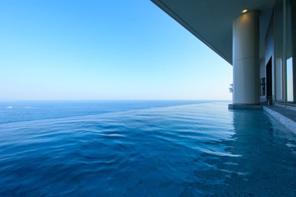 海洋SPA Fuua 的室外立式浴池