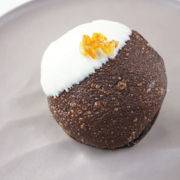 Orange Chocolate Nama Donut