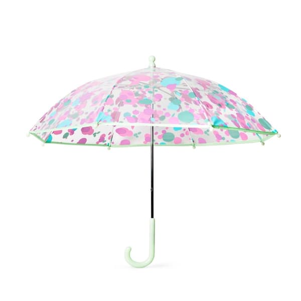 Paraguas infantiles con visibilidad transparente