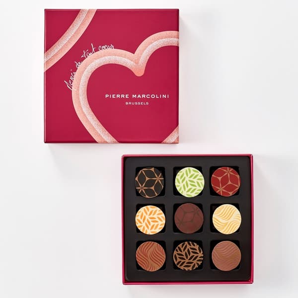 Pierre Marcolini Creation 9 pieces