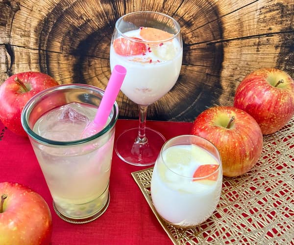 Apple-themed cocktails available during the fair