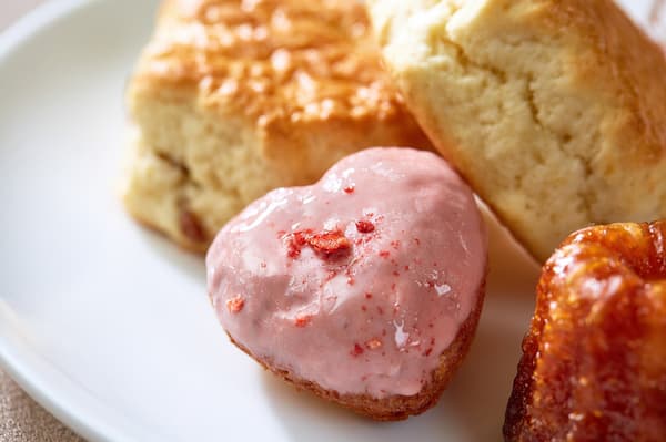 Cranberry Heart Cake