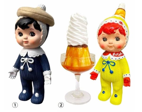 Kodama Sangyo soft vinyl figures