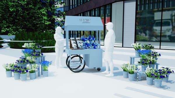 鮮花店