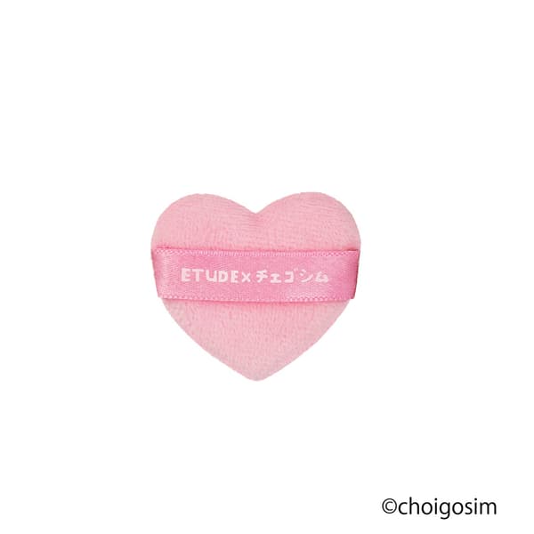 Borla rosa con forma de corazón