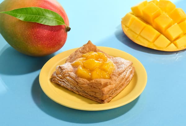 Tarta abierta recién horneada [Mango]