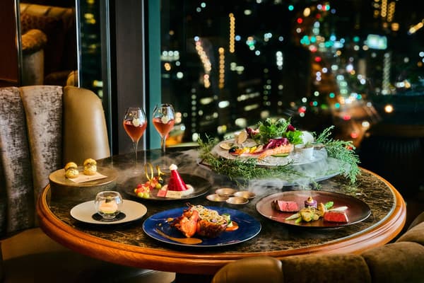 Christmas dinner at DINING & BAR TABLE 9 TOKYO