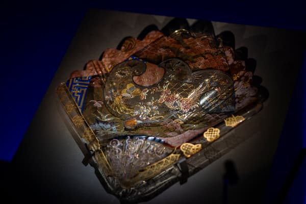 Emile Gallé, Abanico decorativo 