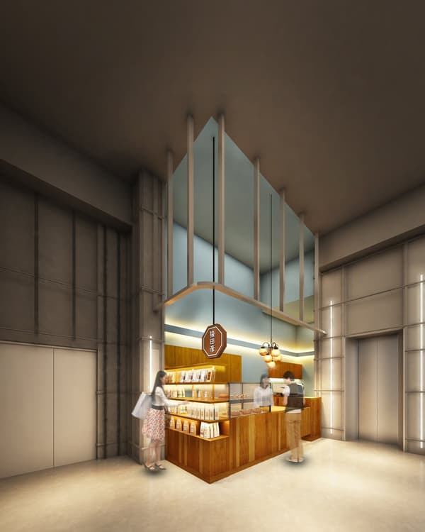 Rendering konter Sarutahiko Coffee