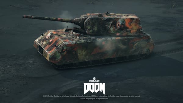 DOOM-inspired tank customization
