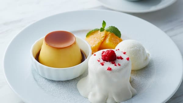 Summer Melty Shortcake Plate with Drink