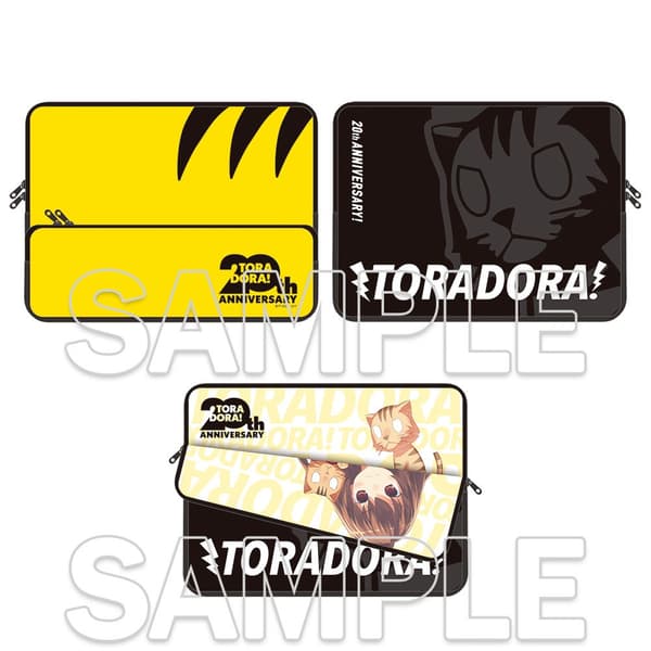Toradora! 20th Anniversary Multi Pouch featuring Taiga