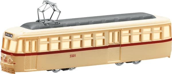 Toden 5500 series, 1 car (with LED interior light)