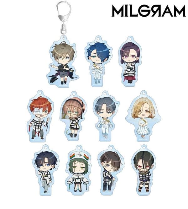 MILGRAM Official Chibi Character Season 3 Acrylic Keychains