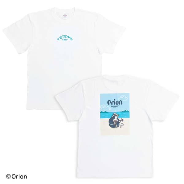 เสื้อยืดพิมพ์ลายเต็มตัว (มาโมรุซังและชายหาด)