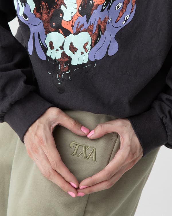 Kae Tanaka Embroidery Sweatpants