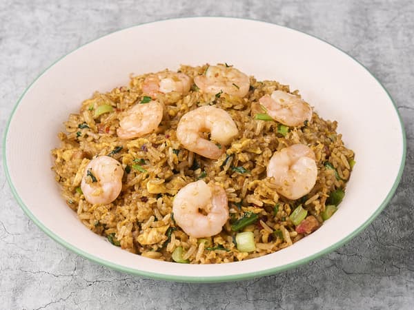 特制酱油鲜虾炒饭