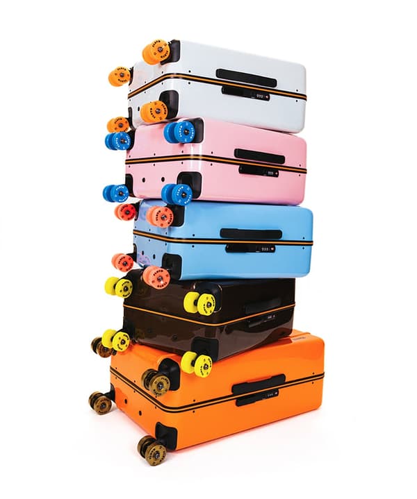 Floyd suitcase in vibrant colorway