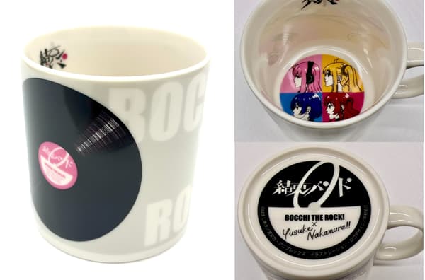 Taza de colaboración de Bocchi the Rock!
