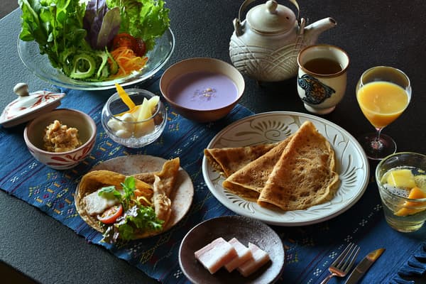 Suuchika prepared by guests, served the next morning at breakfast