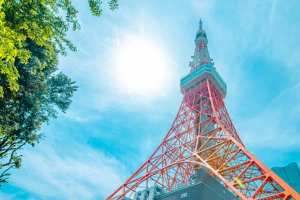 Tokyo Tower, the landmark that now houses the restaurant