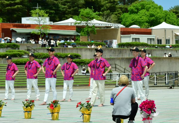Kane Hula by male Hitachinaka City Hall employees