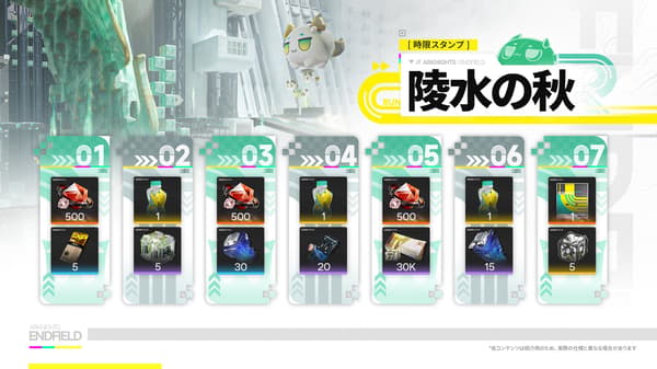 Stamp rally visual