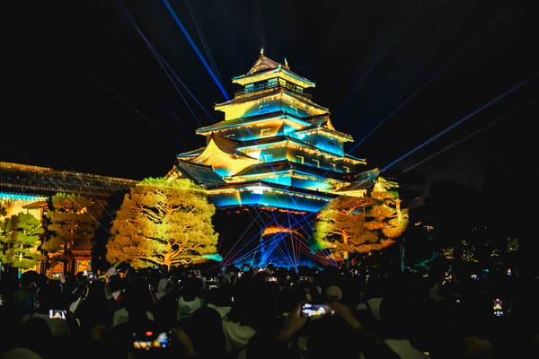 Projection Mapping del Castillo de Tsuruga 2025