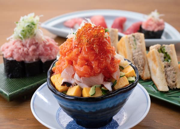 每日更换的新鲜海鲜什锦海鲜饭