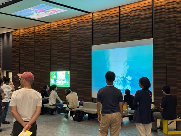 Scene from BYOM! – YAU Urban Screen – vol.1