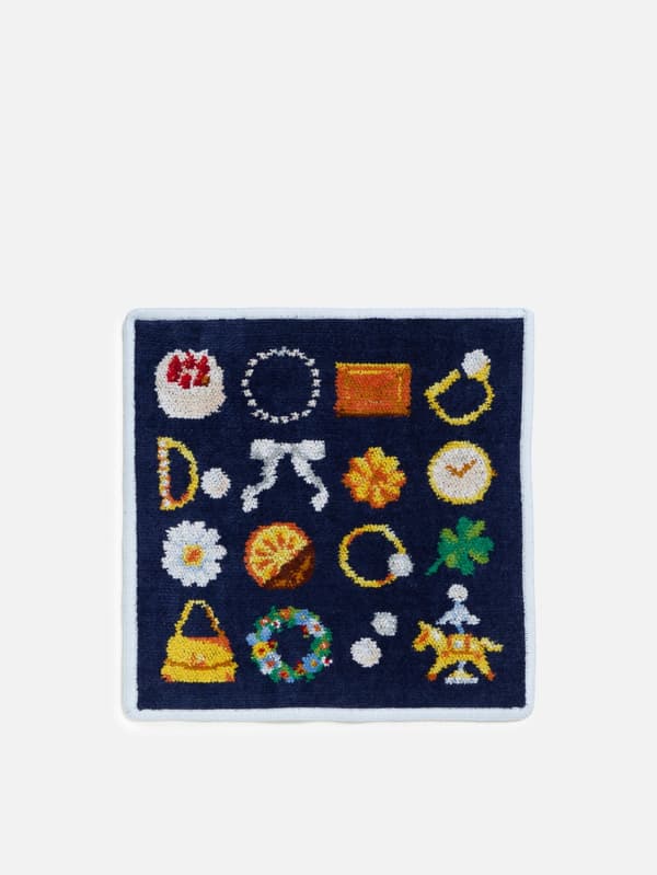 Navy WAKO Happy Moments handkerchief