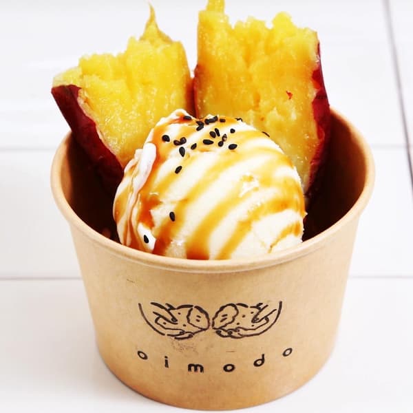 oimodo 红薯冰淇淋与红薯塔